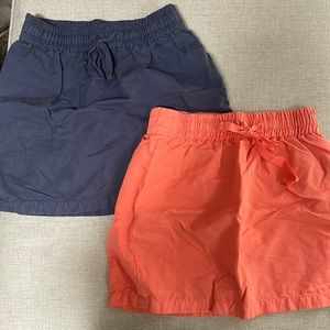 Jcrew drawstring skirt with pockets womens size 2 (generous fit in waist)